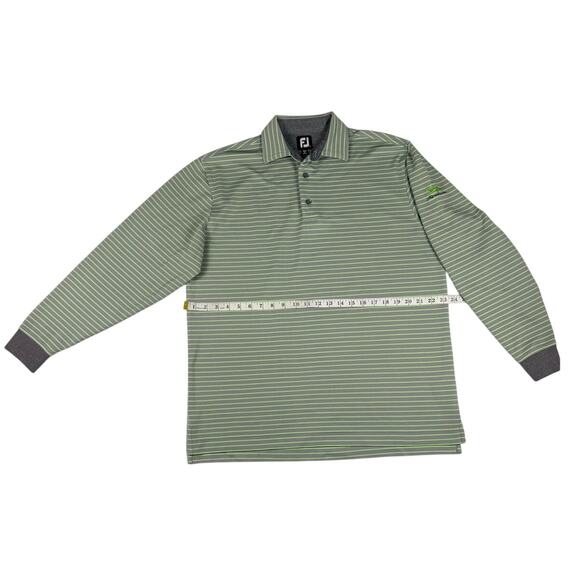 FootJoy Men's Large Striped Golf Polo - Firethorne Country Club Waxhaw NC - Picture 7 of 10